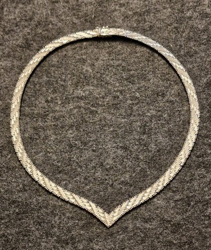 925 silberkette collier - 925/-,