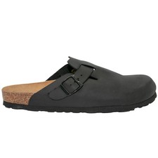 1paar clogs aus leder - 1paar, in