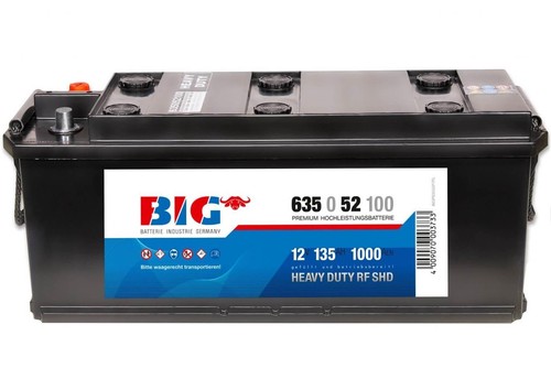 Big lkw batterie 12v - big, 135ah