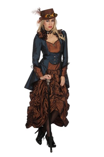 Damen kostüm steampunk - damen, gr