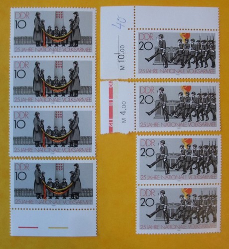 Ddr 1981 sätze 2580 2581 - 4,