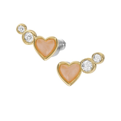 Damen ohrringe fossil - ohrringe,