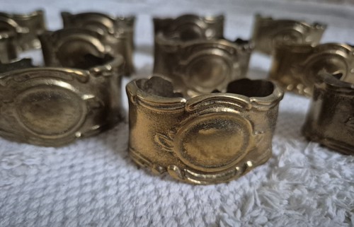 Serviettenringe messing gilde - serviettenringe,