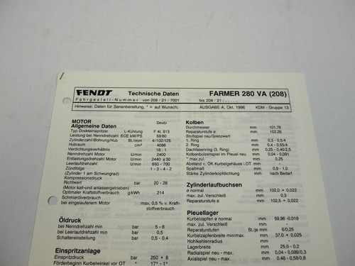 Fendt farmer 280 208 - farmer,
