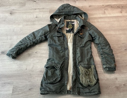 Khujo damen jacke khaki - khujo,