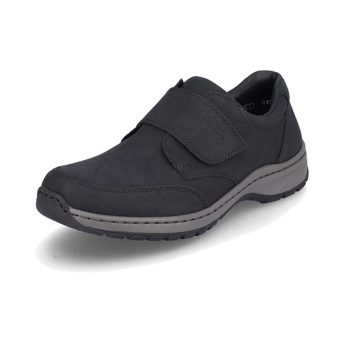 Rieker herren slipper - slipper, schwarz