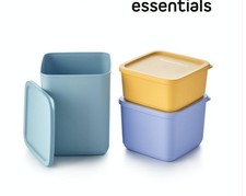 Tupperware Cubix-set 3teilig 650ml 1,0l 1,8l Neu