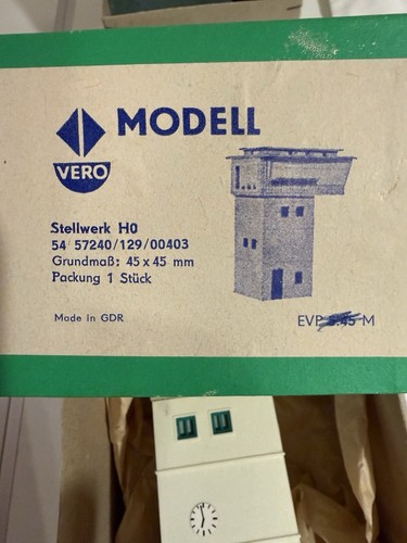 Vero stellwerk modell mit - stellwerk, h0