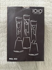 Magma Lava Lampe 39cm Magmaleuchte Lavalampe Tischlampe Dekoleuchte Violett Rot