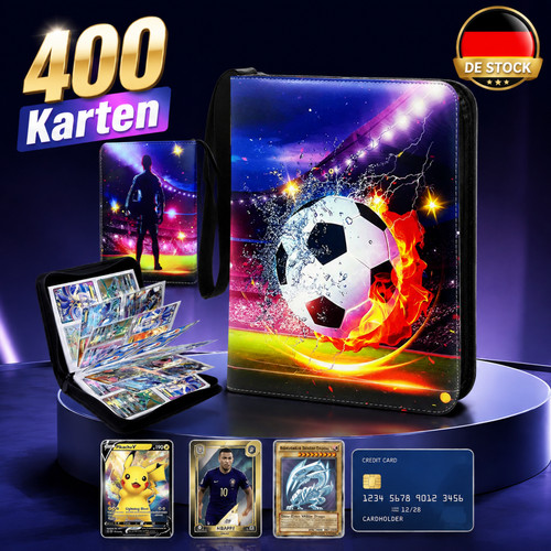 Sammelmappe fussball karten - sammelmappe,