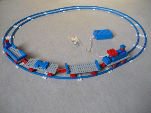 Lego 115 eisenbahn 5v - lego,
