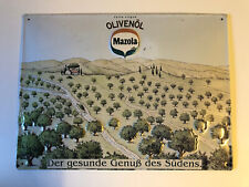Blechschild | Mazola Olivenöl | 39x29cm | Deko - Werbeschild - Küche