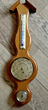 FISCHER Wetterstation Barometer-Hygrometer-Termometer Echtholz