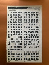 MECANORMA wie LETRASET --