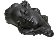 VINTAGE WANDMASKE KERAMIK