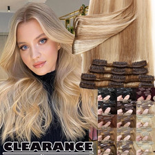 25CM-60CM Russische Clip In