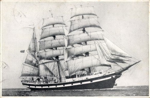 Segelschiff delfzijl - ak,