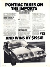 1980 Pontiac Firebird vs Mazda