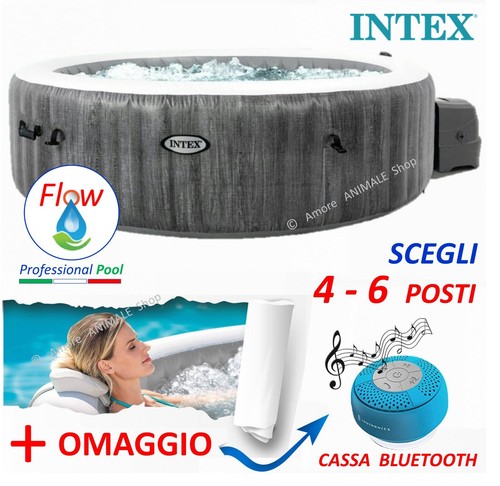 Intex pure spa greywood deluxe - pure,