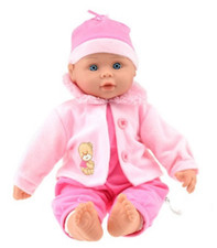 Babypuppe 40cm Mädchen Kinder