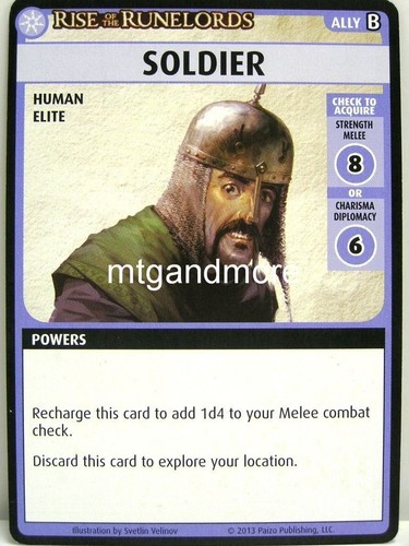 Pathfinder adventure card - card, game