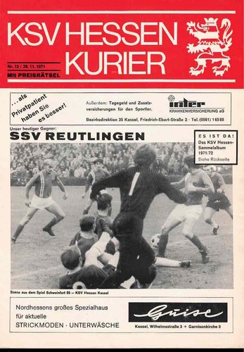 Fussball programmheft 71 72 - fussball-programmheft,