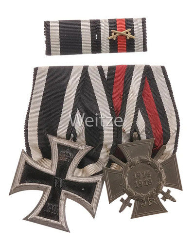 Ordenschnalle eines soldaten - eines,