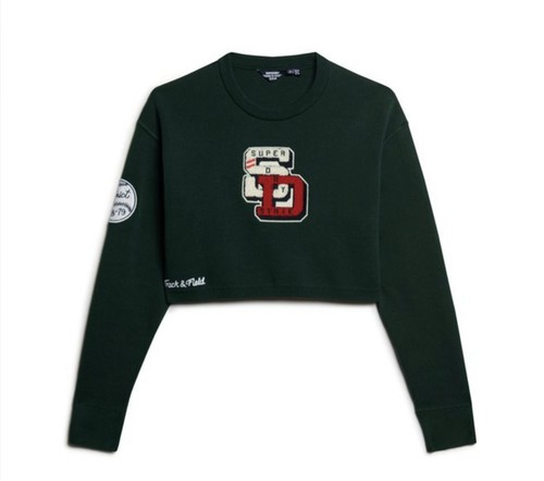 Superdry varsity crop - superdry,