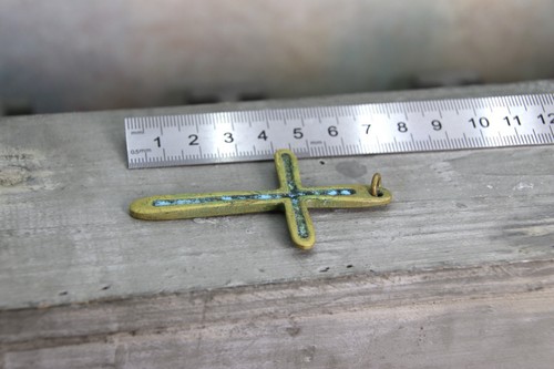 Kreuz anhänger vintage bronze - kreuz,