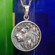 Löwe von Juda Anhänger 925