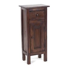 TELEFONTISCH PLANT 80 | Mahagoni, 80x36x25 cm |  Holzschrank, Shabby Flurschrank