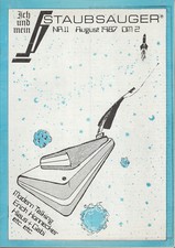 Ich und mein Staubsauger Nr. 11, Aug. 87. Legendäres Berlin-Fanzine, Topzustand