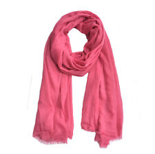 XXL Silk Cotton Seidenschal Lang Schal Langschal Halstuch Seide Tuch Damenschal 