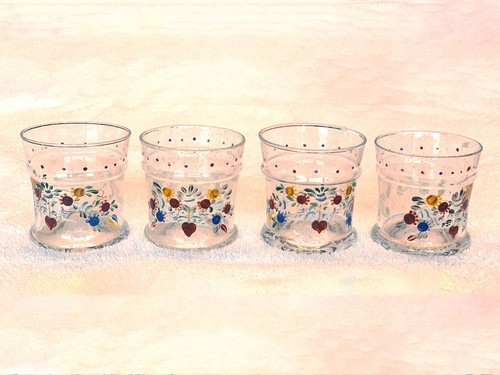Vintage gläser handbemalt von - gläser,