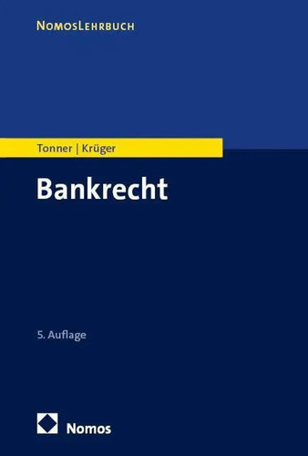 Bankrecht martin tonner u - bankrecht, |