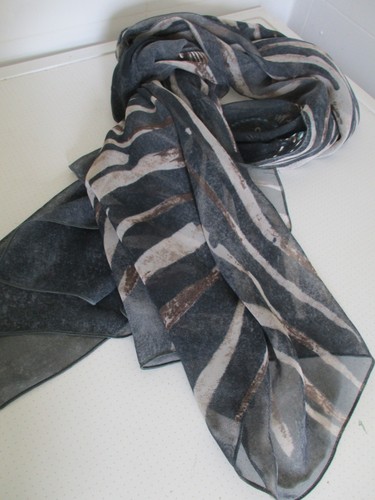 Damen schal tuch grau - schal,