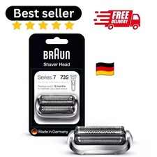 NEU Braun 73S Ersatz-Scherkopf für Series /7 Komplettset Kassette DE