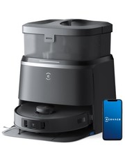 Ecovacs DEEBOT T30 OMNI BLACK EU Saugroboter mit Wischfunktion Absaugstation 60W