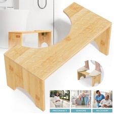 Bambus Toilettenhocker