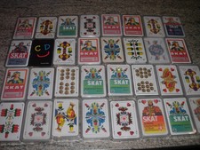 Skatspiele 32 X DDR u.s.w