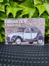 Blechschild citroen 2cv - blechschild,