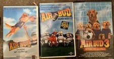 Air Bud 1 + 2 + 3 VHS Vintage