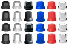 Radmutterkappen Schutz Ø32 Ø33 mm - verschiedene Farben und Größen - für LKW