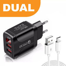 2-Port USB Schnellladegerät