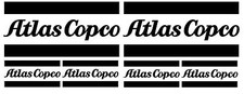 Atlas Copco Kompressor Aufkleber