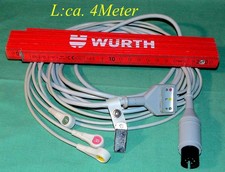 EKG KABEL WelschAllyn ECG CABLE Elektroden Patienten Überwachung Vital S Monitor