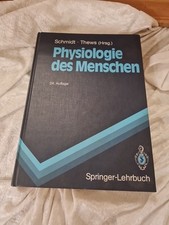 Physiologie des Menschen (Springer-Lehrbuch) Schmidt 24. Aufl Medizin Studium