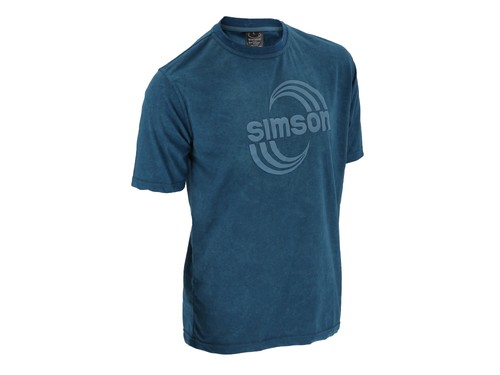 Shirt acid washed - petrol,