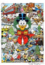 DON ROSA Druck  Weihnachten