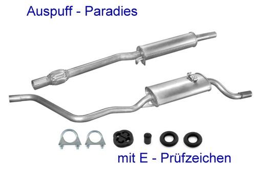 Abgasanlage auspuff für - auspuff,